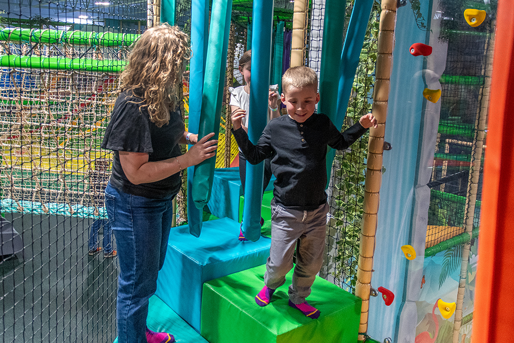 Family-friendly activities at Lava Island