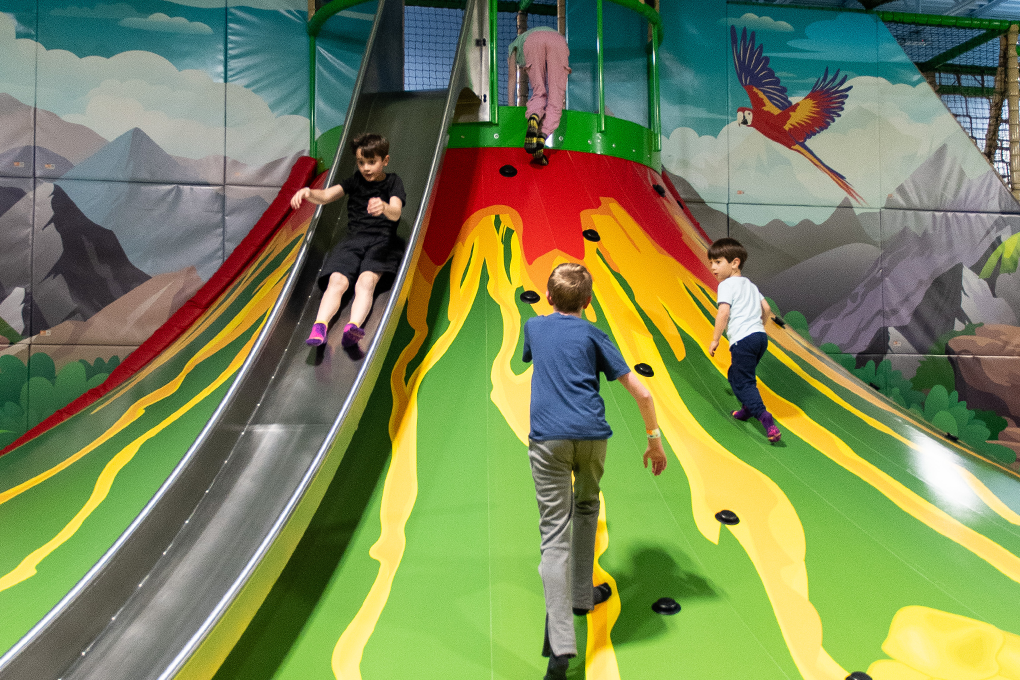 Indoor Play at Lava Island