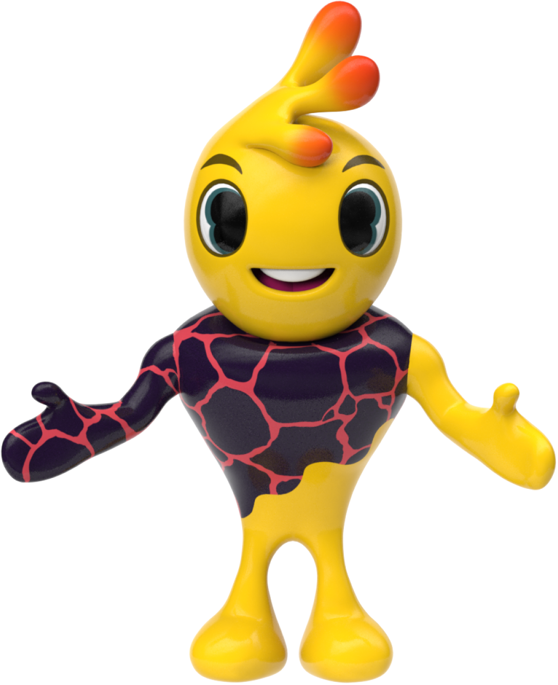 Lava Island Mascot